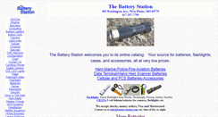 Desktop Screenshot of batterystation.com